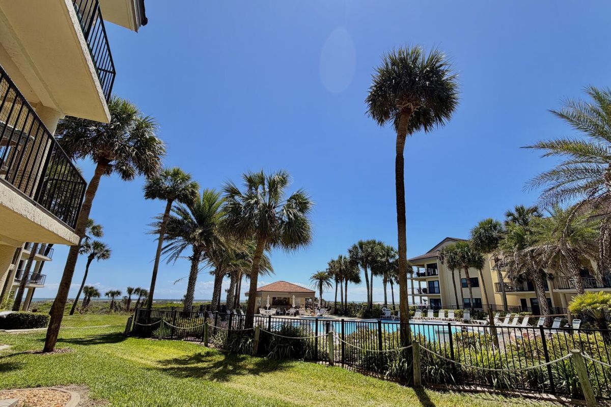 Ocean side view/pool view from patio